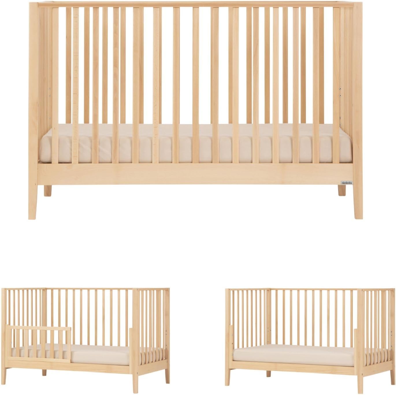 LaLa 3 in 1 Convertible Crib - Versatile Toddler Bed & Daybed