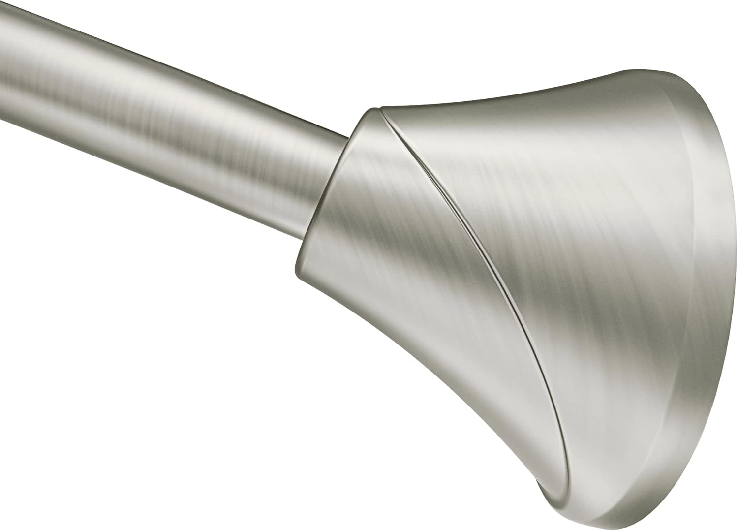 Moen 5ft Adjustable Curved Shower Rod - Brushed Nickel
