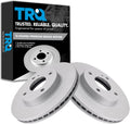 Front Brake Rotors Set for 2011-2019 Ford Fiesta - Premium G-Coated