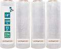 256 Rolls 18 in x 1500 ft Stretch Wrap Heavy Duty - Bulk Industrial