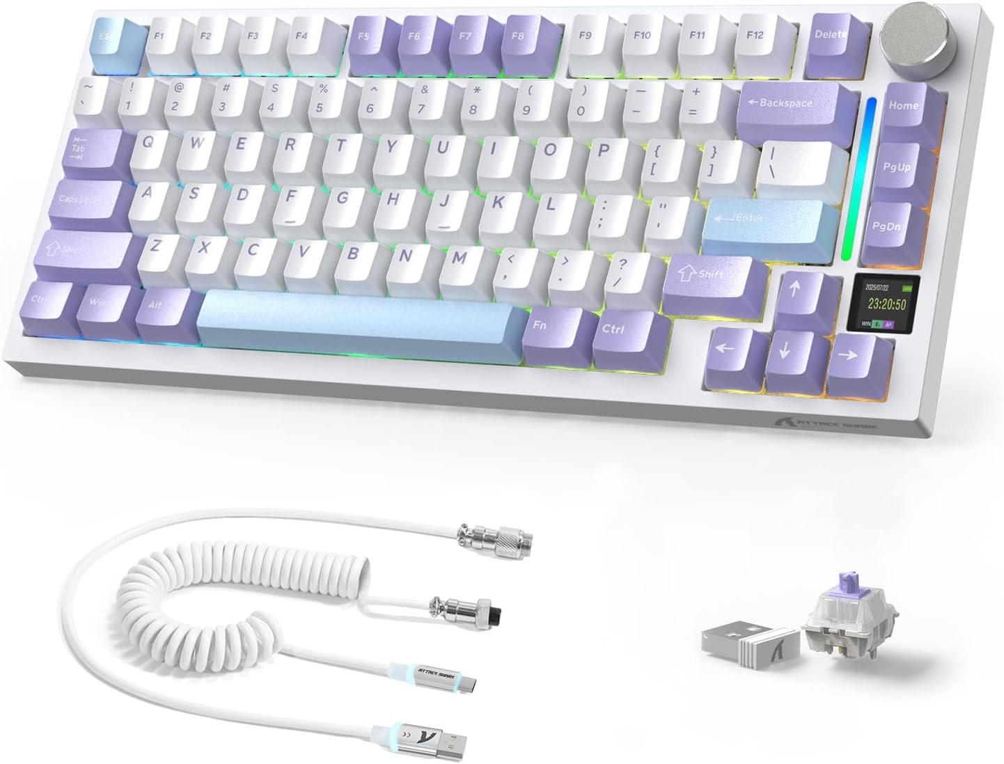 Attack Shark X820Ultra Wireless Mechanical Gaming Keyboard Review
