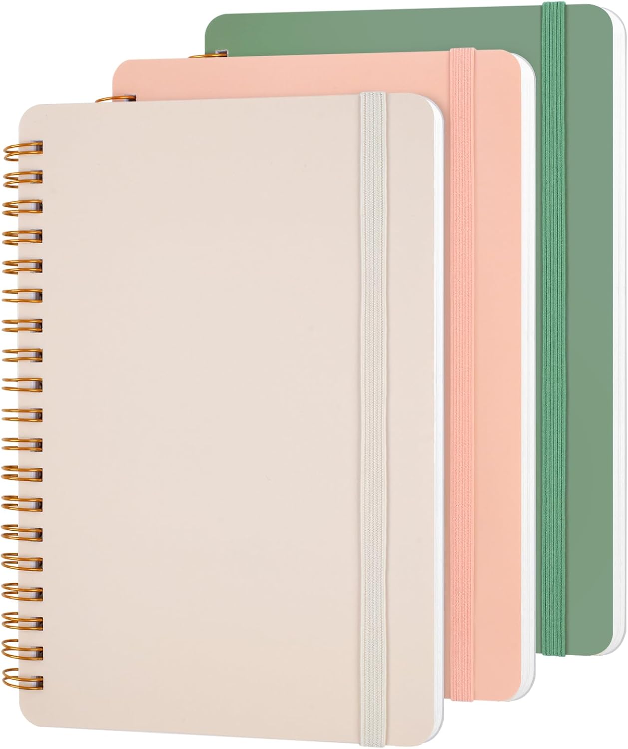 Cute Spiral Notebooks for Women - 5x7 Size, 70 Sheets