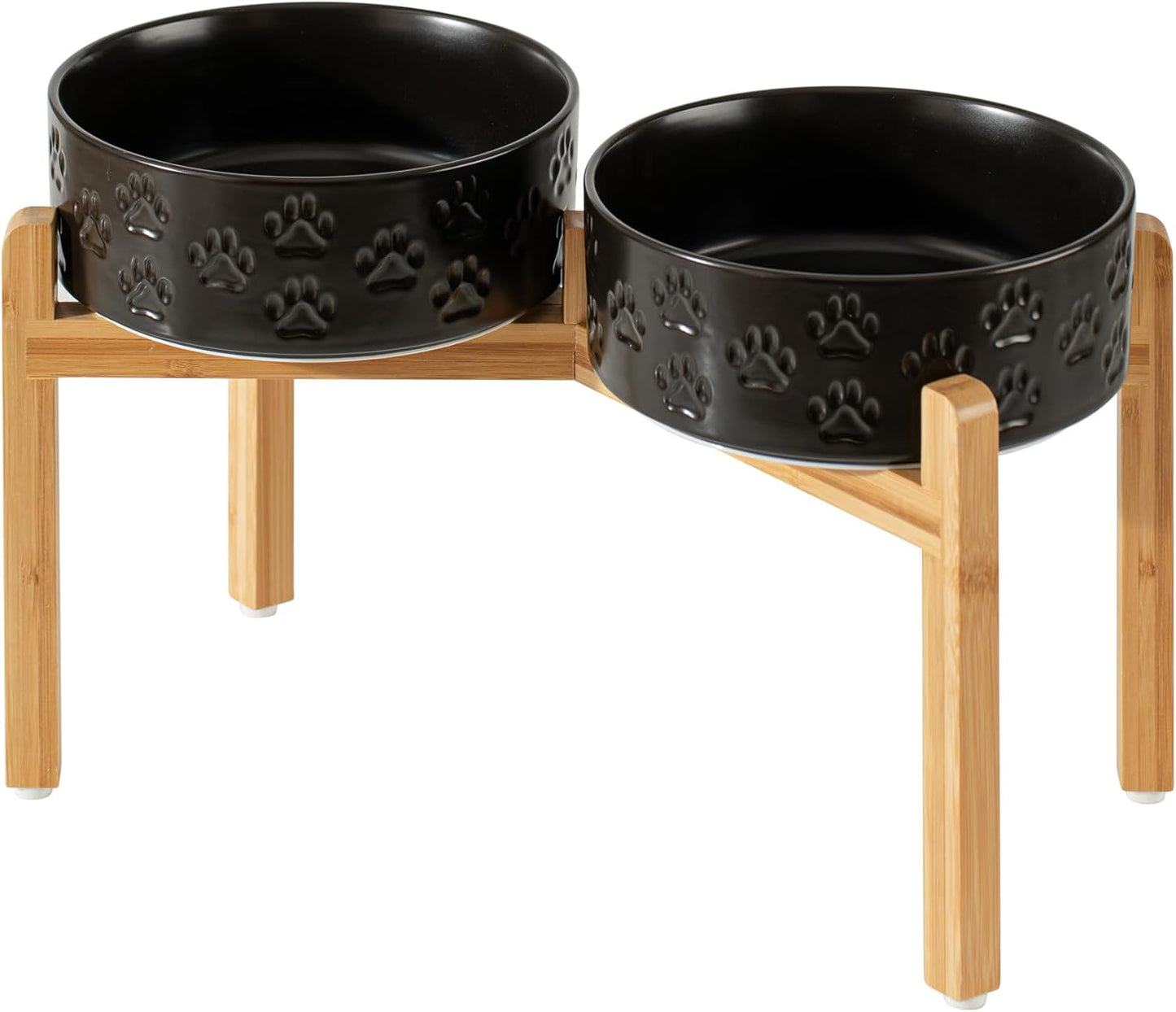 Elevated Ceramic Dog Bowls for Large Breeds - Stylish & Durable