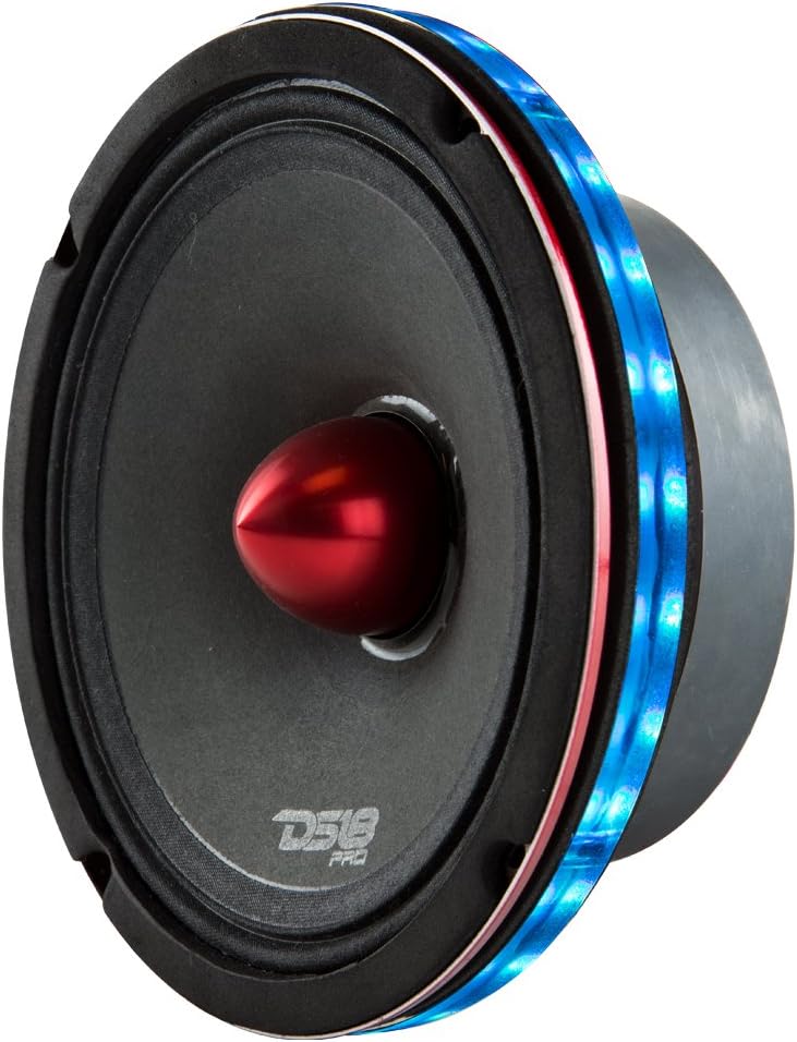 DS18 LRING8 Speaker Grill Ring with RGB LED Lighting Features