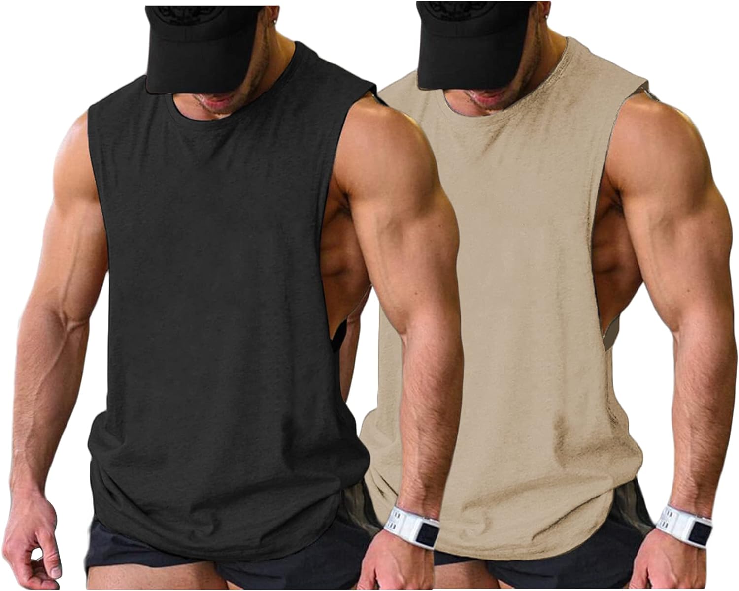 COOFANDY Men's Muscle-Building Tank Top
