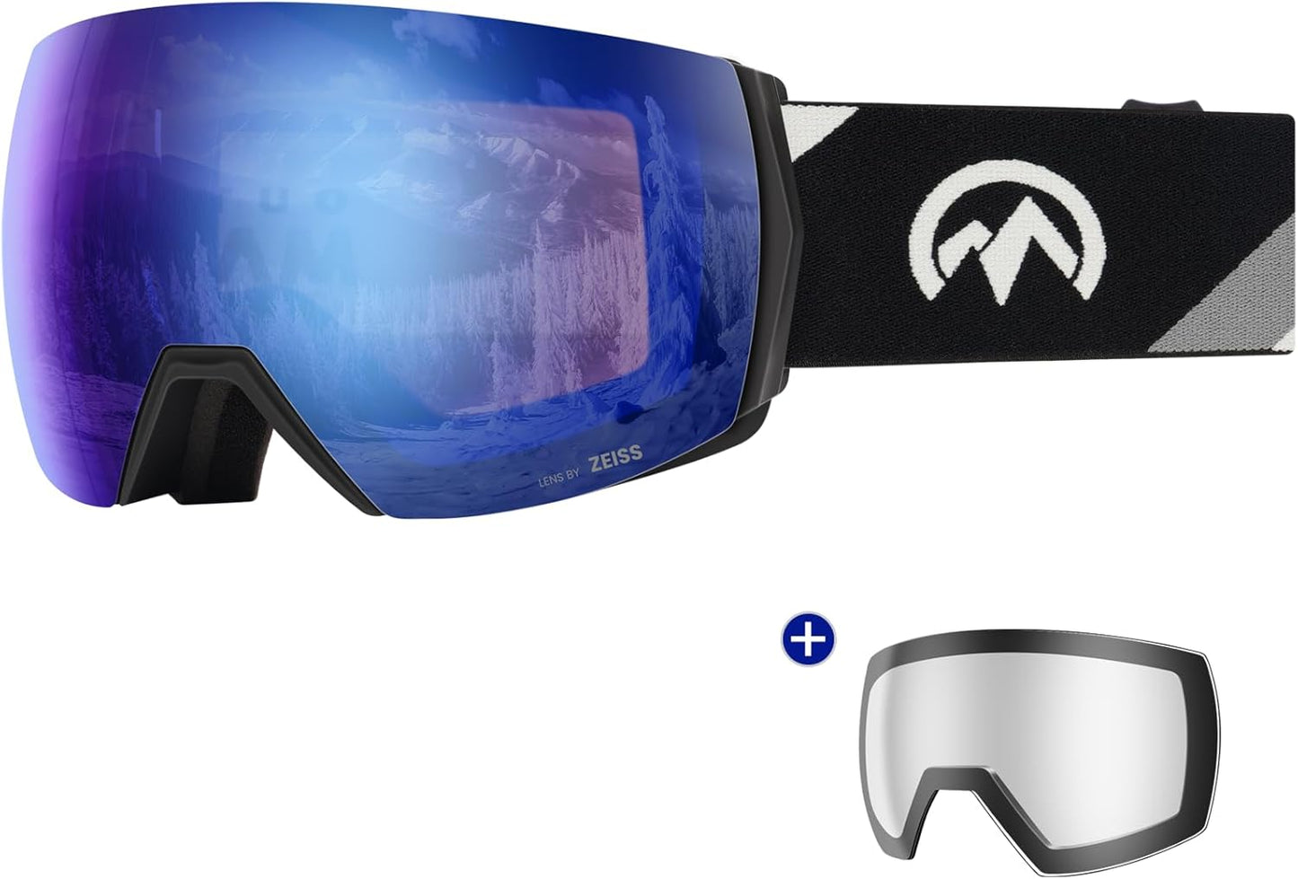ZEISS Ultra Ski Goggles: Anti-Fog, Wide View