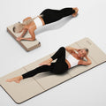 Foldable Yoga Mat Extra Thick 0.32 in Eco-Friendly POE - Supportive