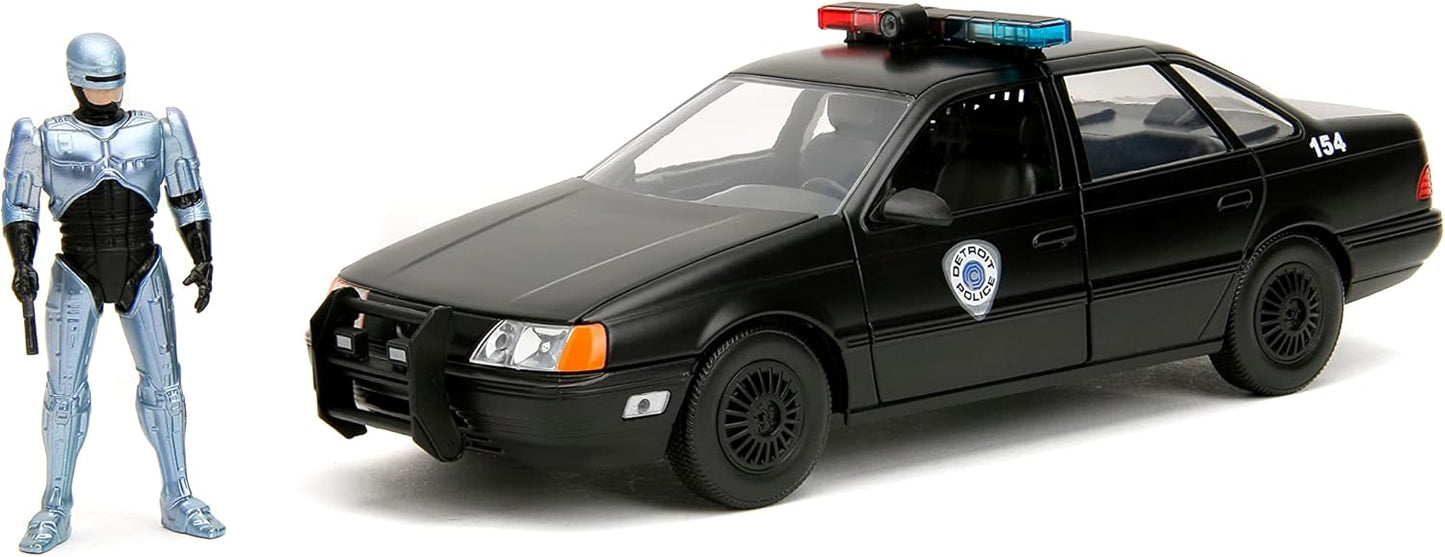 Robocop 35th Anniversary Die-Cast Car with Figure, Jada Toys