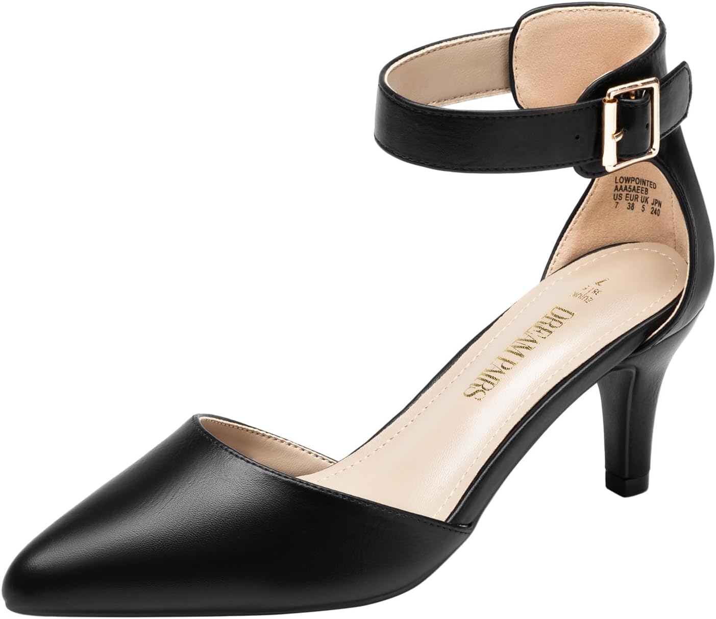 Elegant Kitten Heel Low Pumps for Women by DREAM PAIRS