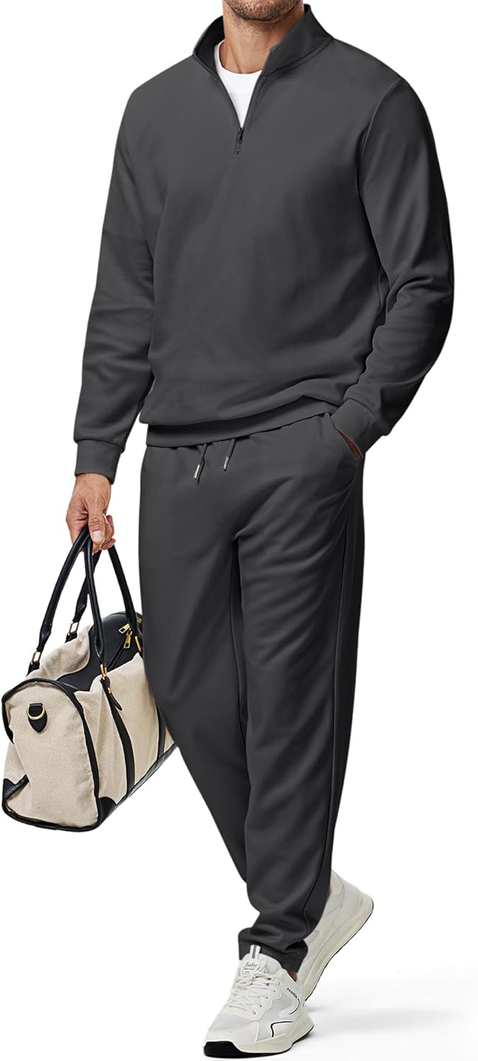 JMIERR 2025 Men Fall Tracksuit Set for Stylish Comfort