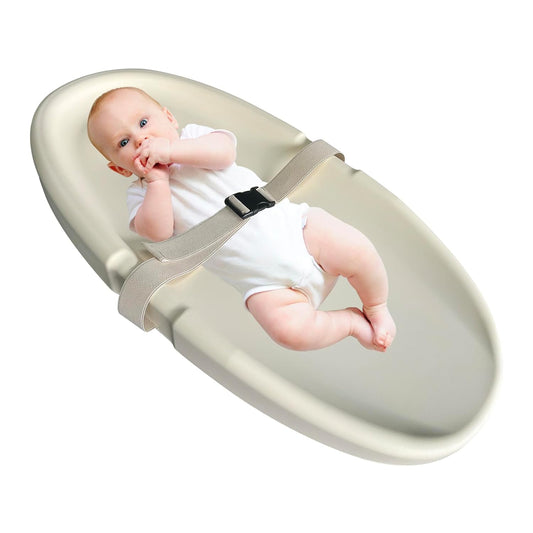 Baby Changing Pad Waterproof Easy to Clean PU Foam Oat Color