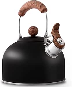 ROCKURWOK Whistling Tea Kettle: Perfect 2.5 QT Vintage Teapot