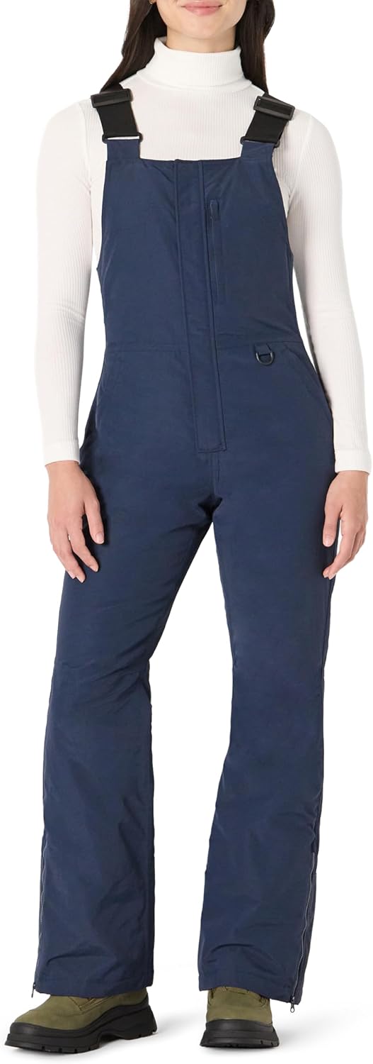 Water-Resistant Insulated Ski Bib for Women - Perfect Fit