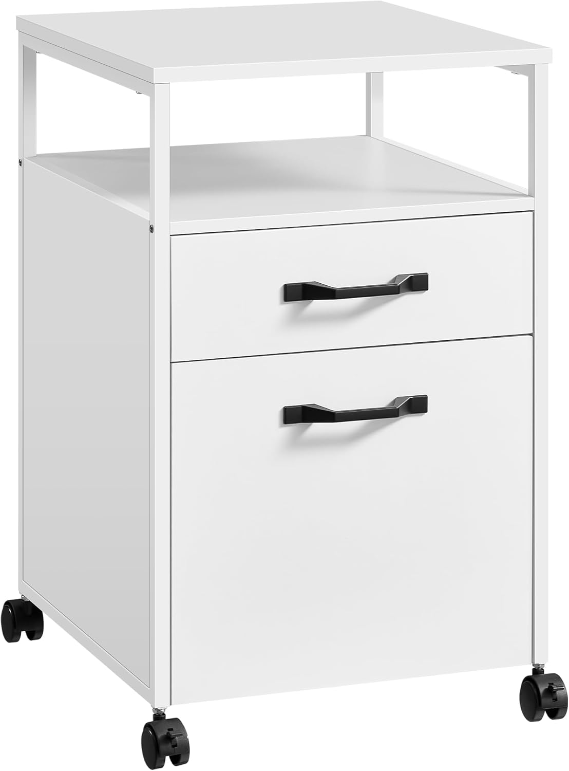 VASAGLE Mobile Filing Cabinet with Wheels for A4 and Letter Size