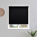 Blackout Roller Shades Blinds Cordless 34in x 72in - Room Darkening