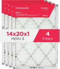 Frigidaire PureAir 14x20x1 MERV 8 HVAC Air Filter - 4 PK