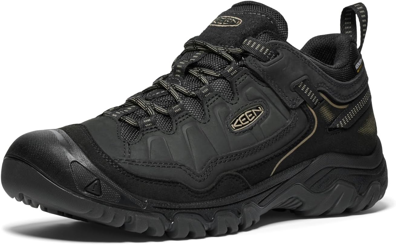 KEEN Men's Targhee 4 Low Waterproof Hiking Shoes for Comfort