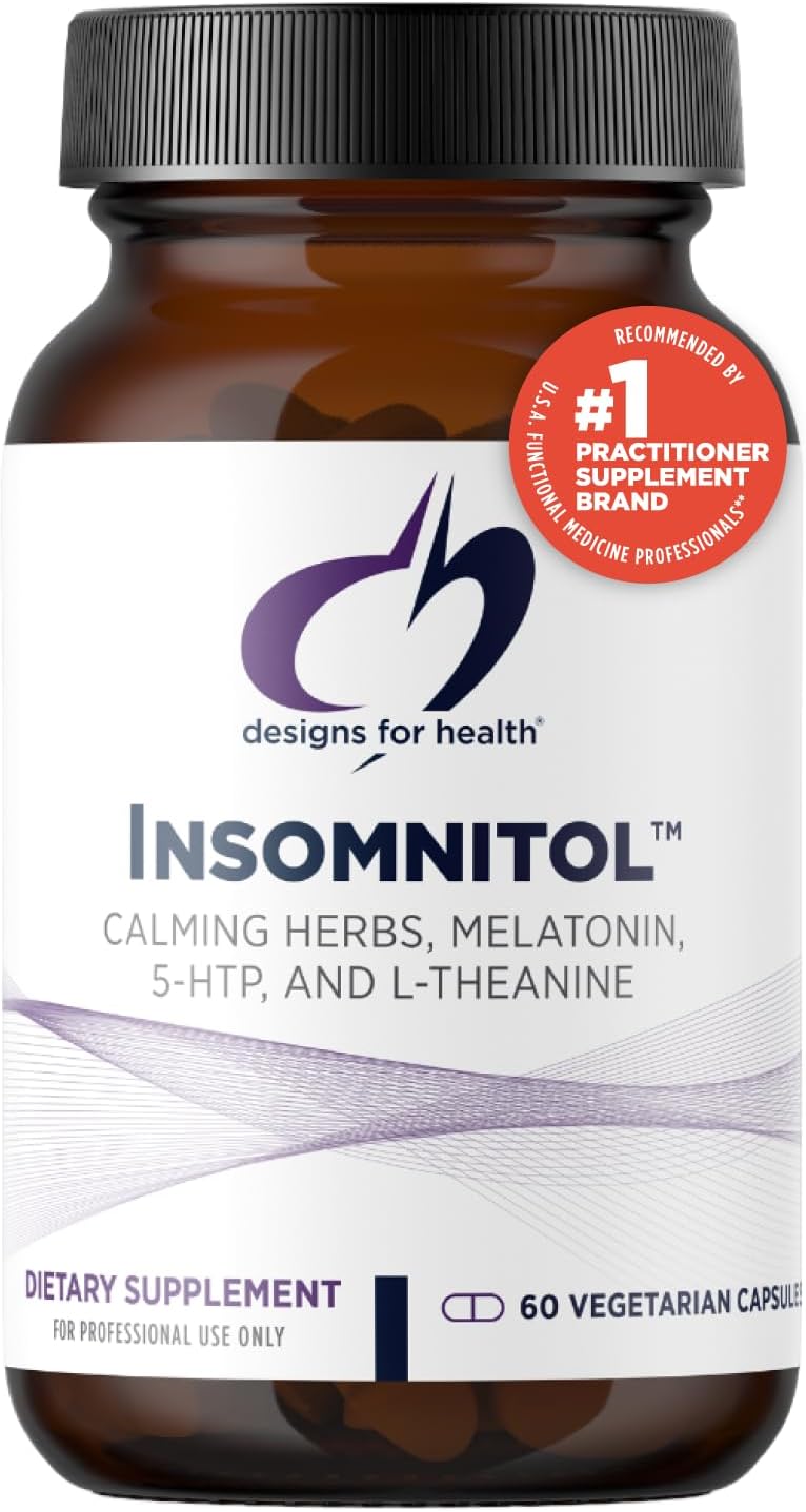 Insomnitol Capsules for Sleep Aid with Melatonin and Herbs