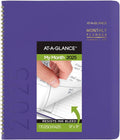 AT-A-GLANCE 2025 Monthly Planner 9 x 11 - Large Contemporary Purple
