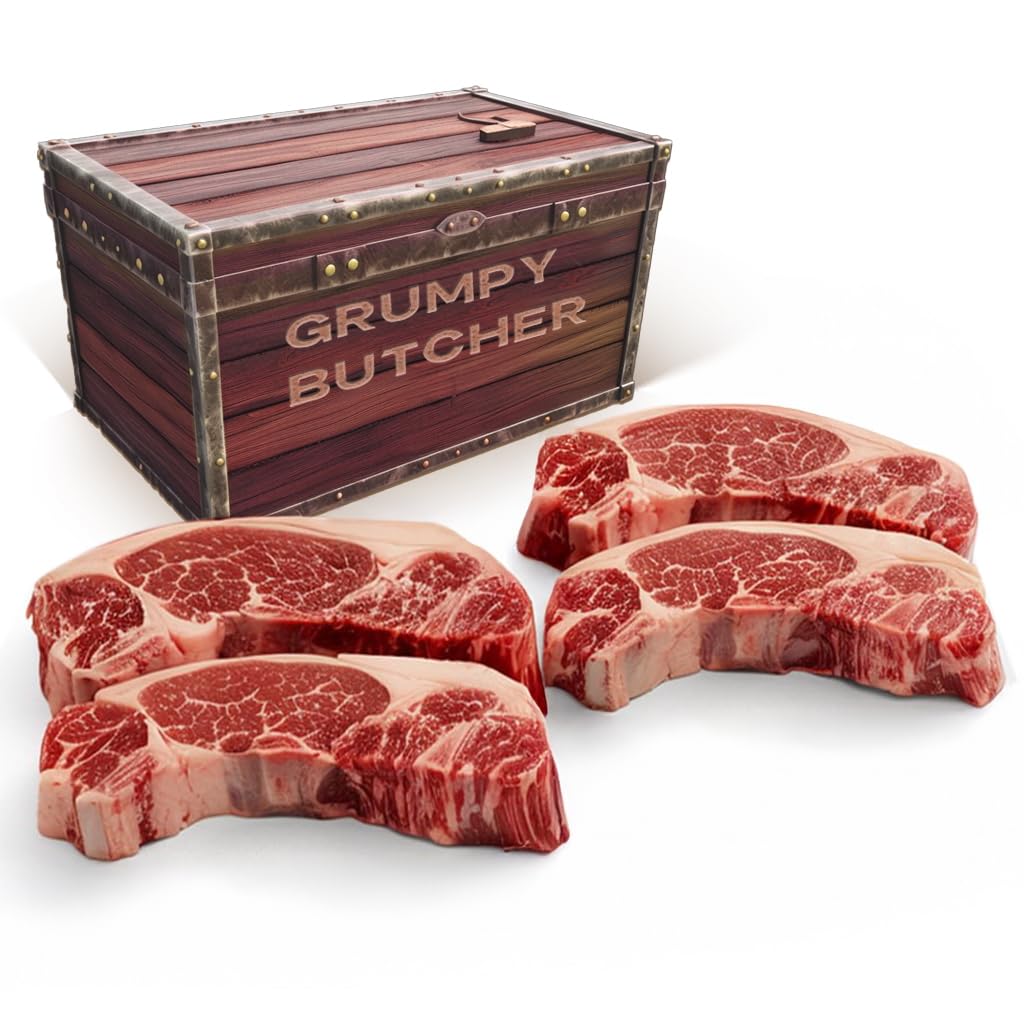 Grumpy Butcher New York Strip Steaks - Premium Quality Beef