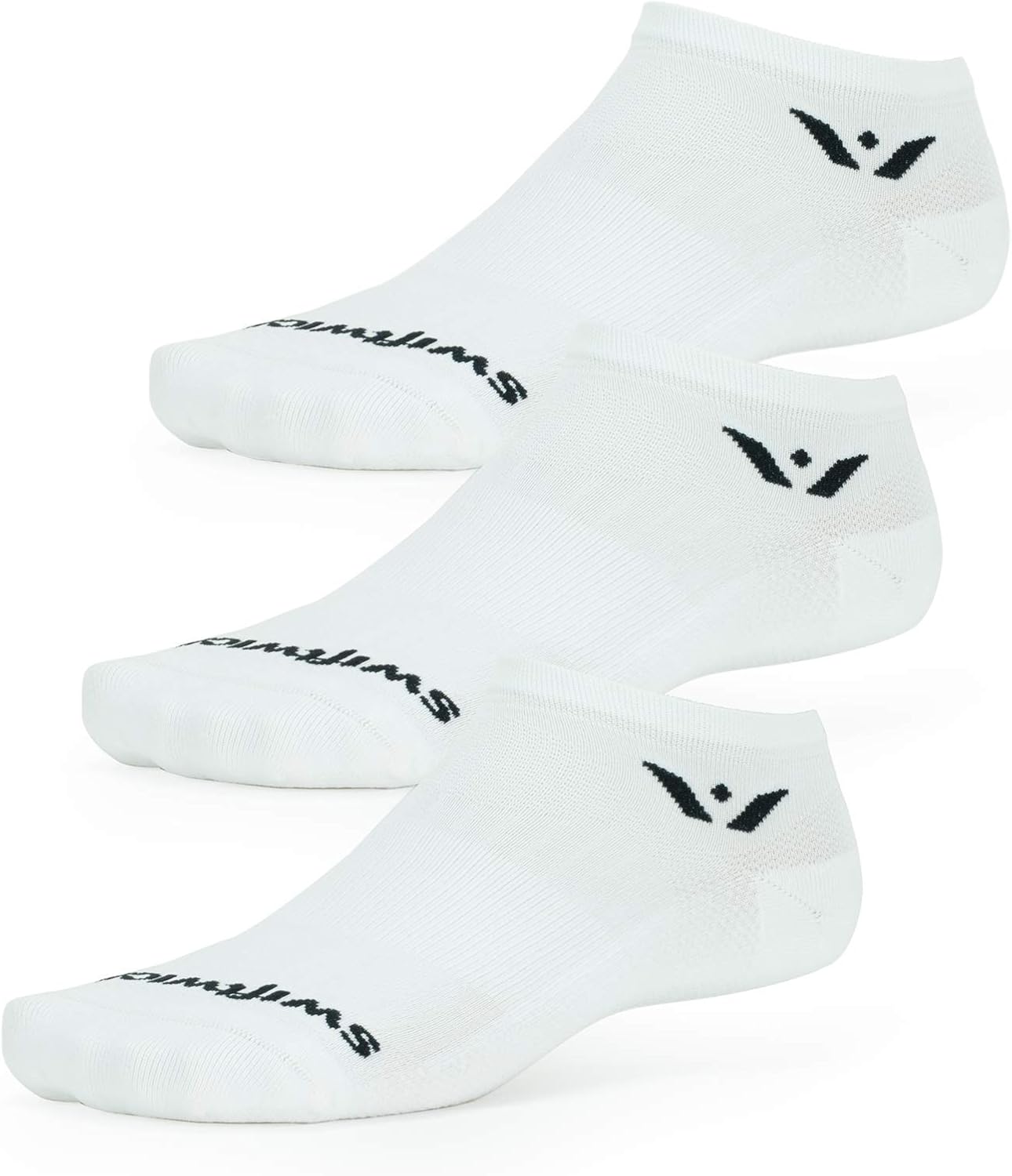 Swiftwick PERFORMANCE No Show Socks for Running and Golfing