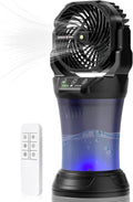 Portable Misting Fan with 30000mAh Battery - Long Outdoor Runtime