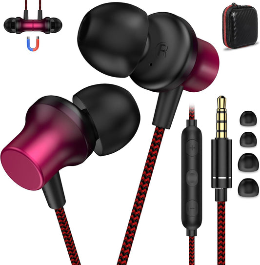 HiFi Stereo Wired Earbuds - Clear Calls!