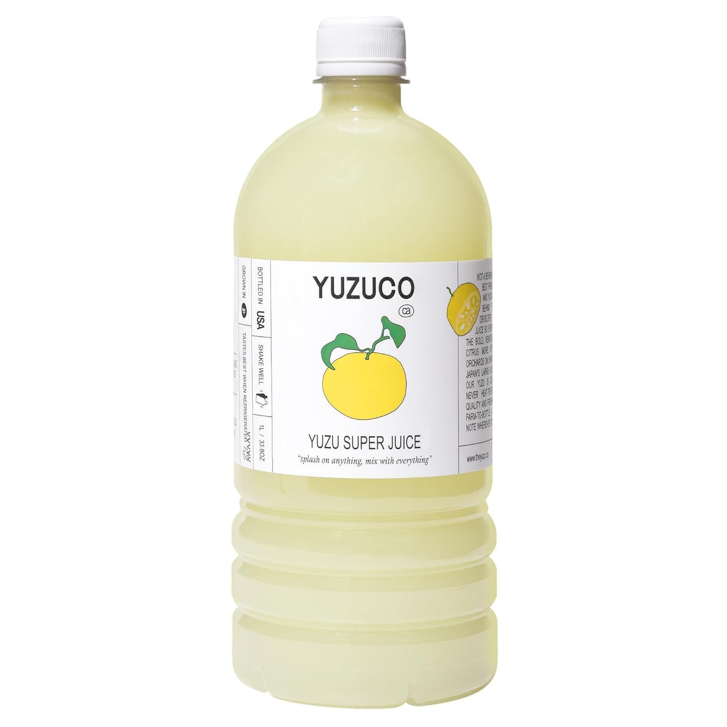 Yuzu Super Juice by YUZUCO: Award-Winning Citrus Blend for Cocktails