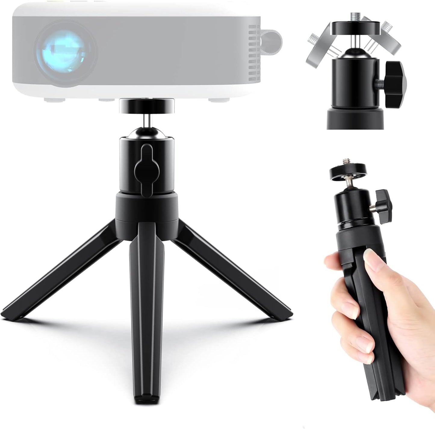 Compact Mini Projector Tripod for Smooth 4 & Osmo Mobile