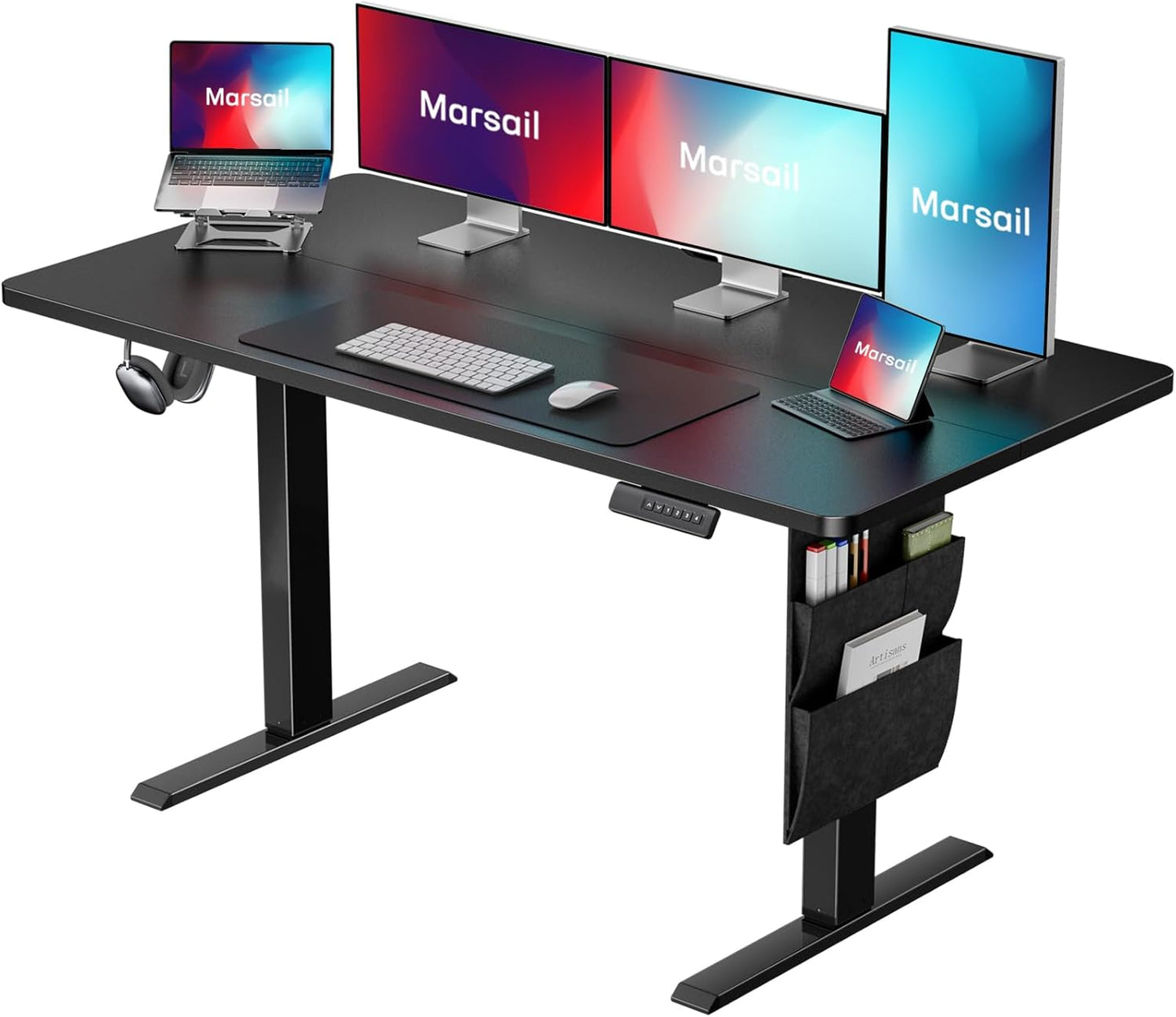 Electric Standing Desk with Memory Presets for Home Office Use