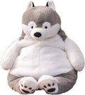 Husky Weighted Stuffed Animal 21.5 in - Cozy Weighted Plush Pillow