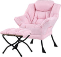 Tiita Lazy Chair with Ottoman - Comfy Accent Lounge Armchair