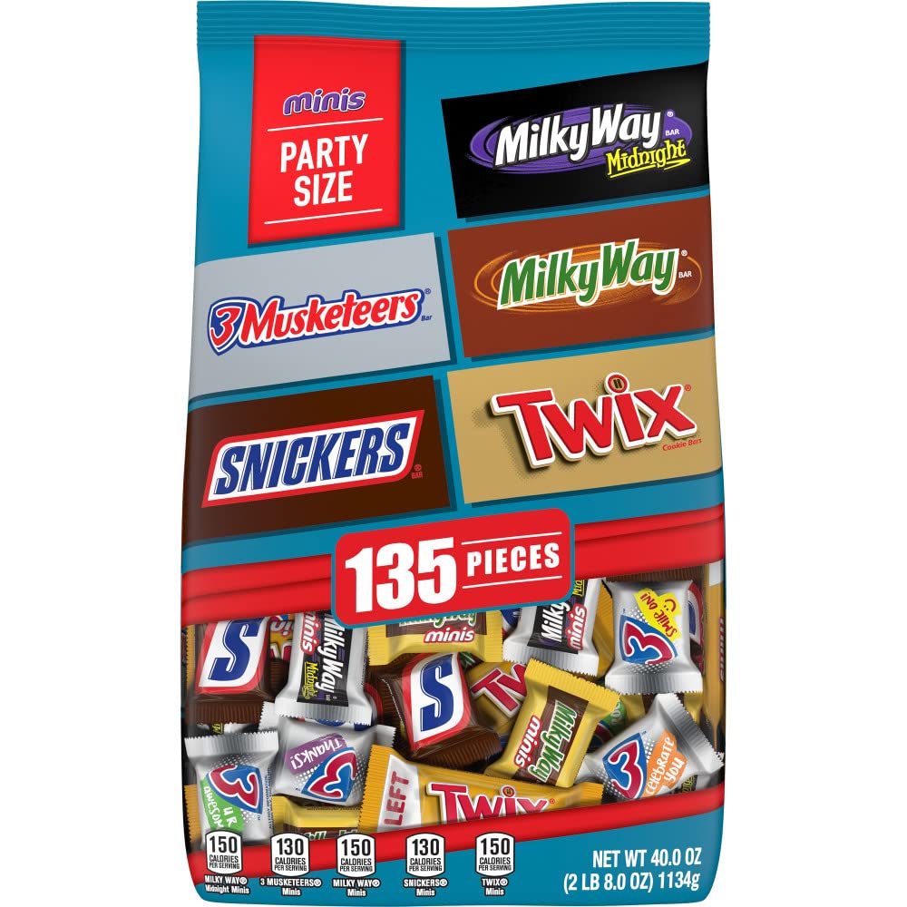 Chocolate Minis Size Candy Variety Mix Bag for Every Occasion