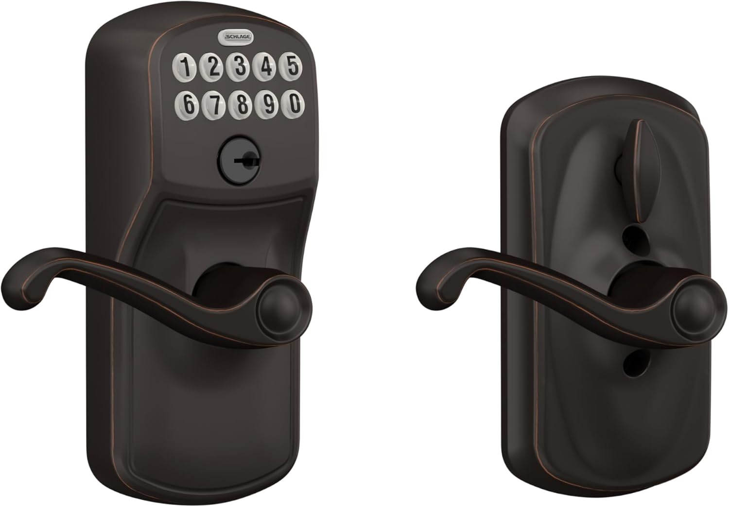 SCHLAGE FE595 PLY 716 FLA Keypad Entry with Flex-Lock Feature