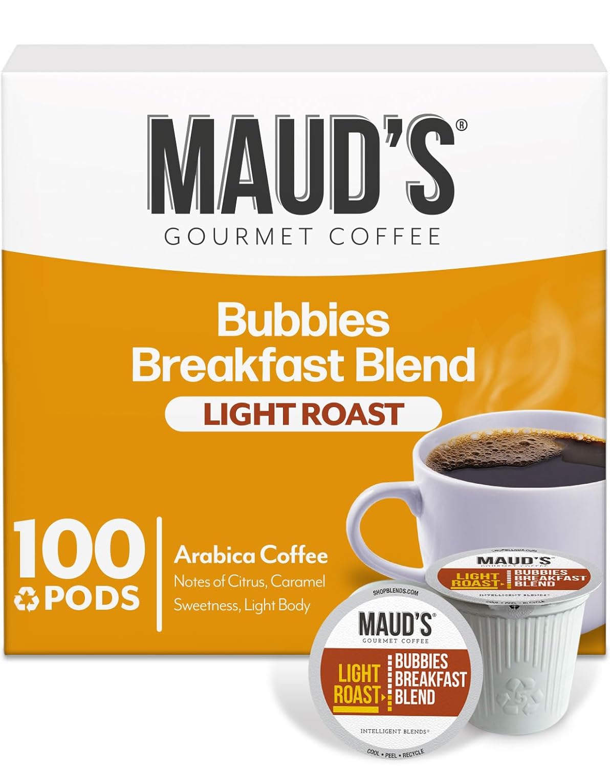 Maud's Breakfast Blend Coffee Pods for a Flavorful Morning Boost