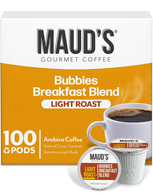 Maud's Breakfast Blend Coffee Pods for a Flavorful Morning Boost