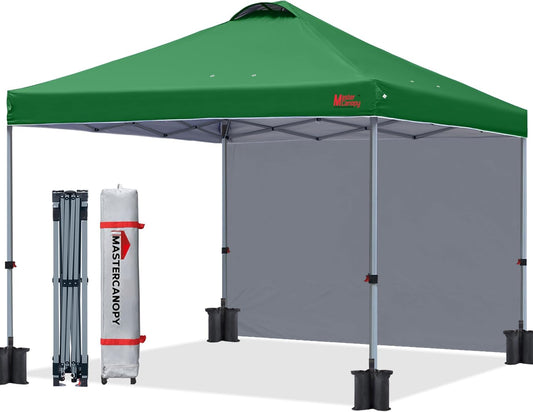 Durable Pop-up Canopy Tent with Sidewall for Outdoor Events