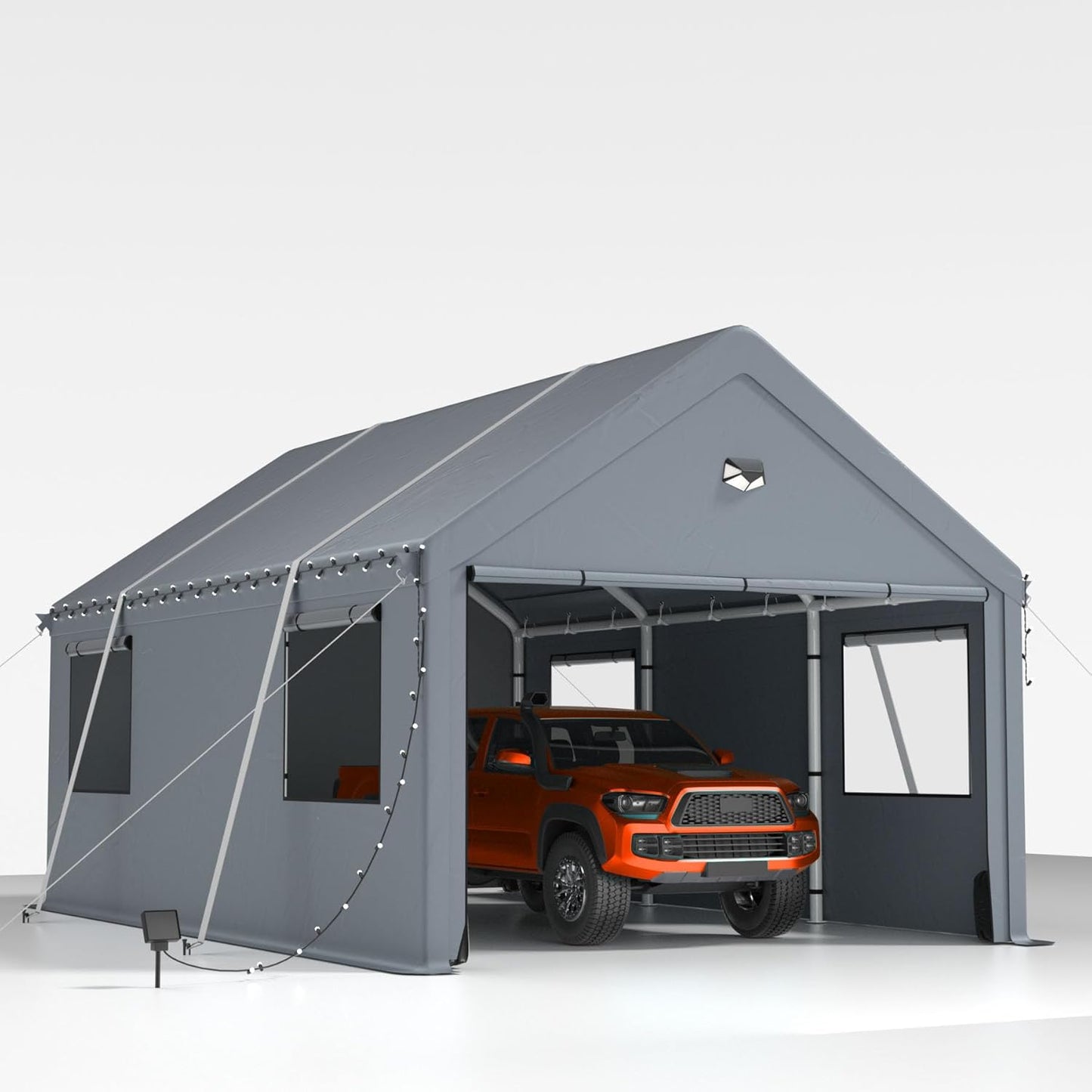 10x16FT Heavy Duty Carport Canopy for All-Season Protection