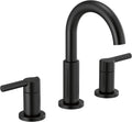 Delta Nicoli Matte Black Faucet for Elegant Bathroom Style