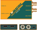 AVMATRIX HDMI 2.0 to 12G-SDI Broadcast Converter - Compact 4K60