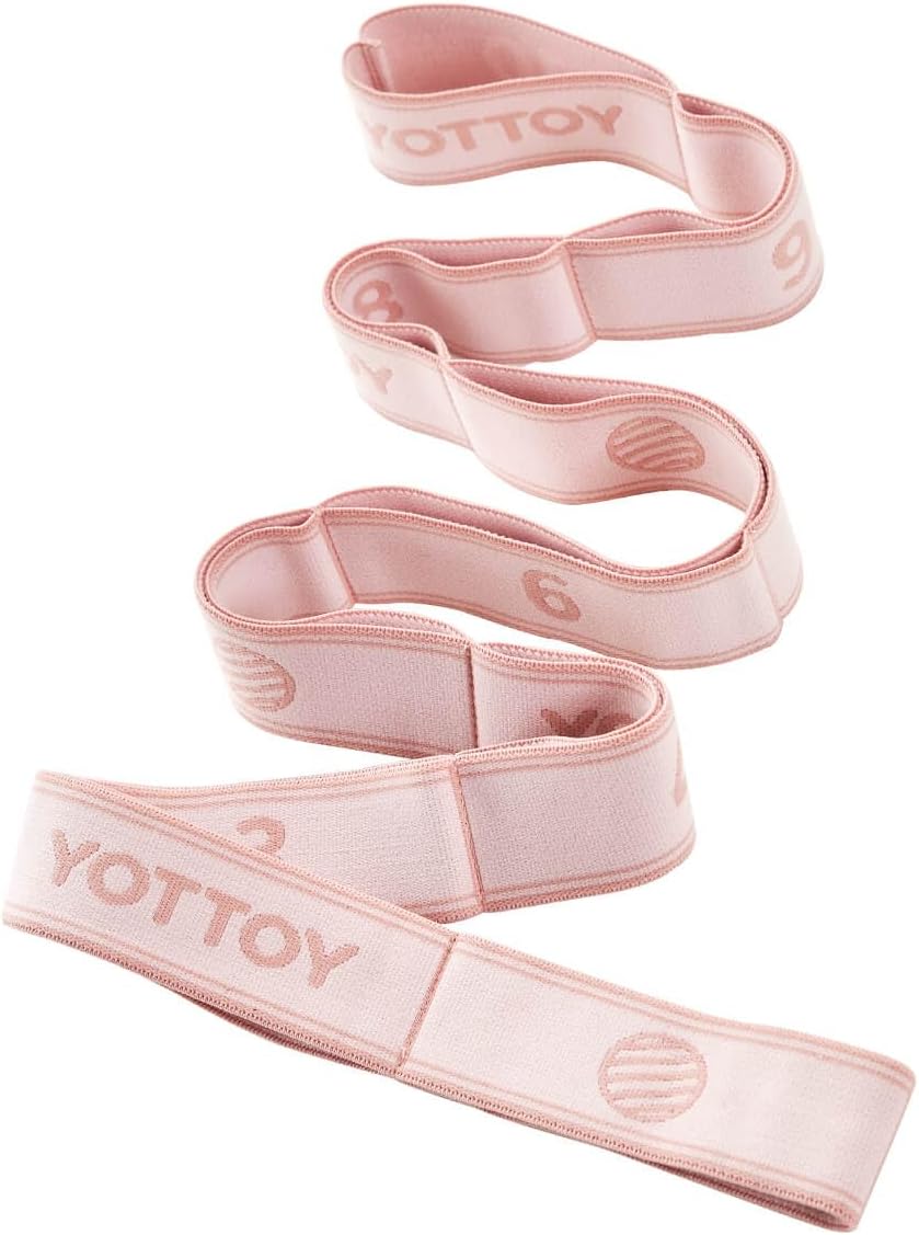 YOTTOY 10-Loop Yoga Strap: Stretch & Strengthen