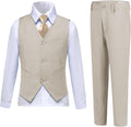 Boys Suits Slim Fit 4 Piece Formal Dresswear Suit (Style TM2P)