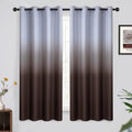 Yakamok 63 in Ombre Curtains - Thermal, Room Darkening Panels