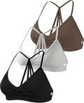 AUROLA Mercury Workout Sports Bra Women Minimal Backless Crop Top