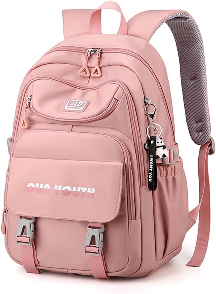ROER University Bookbag Waterproof Travel Backpack for Women