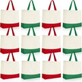 Canvas Tote Bags 12 Pack 18.5 x 15 in - Reusable Grocery Tote