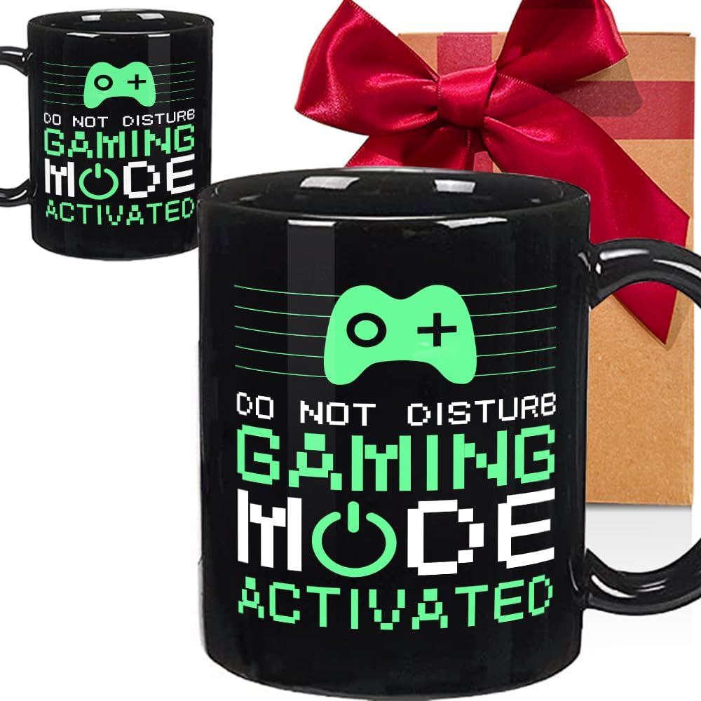 CATABUBU Gaming Mug: Level Up Your Game Day!