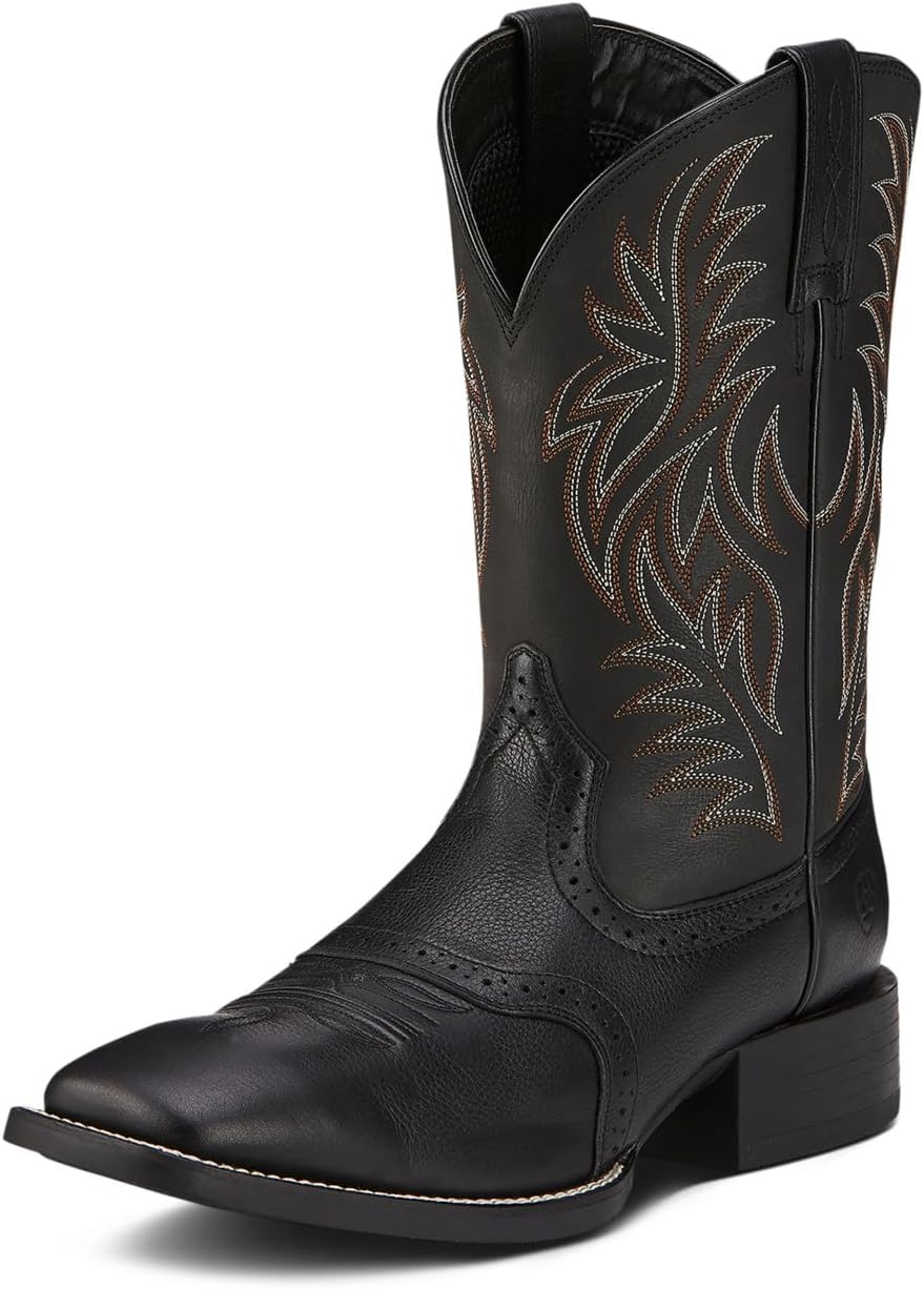 ARIAT Sport Western Wide Square Toe Mens Boot for Comfort