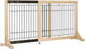 Extra Wide Adjustable Dog Gate for Doors and Stairs - No Drill Safety