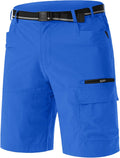 TACVASEN Men's Summer Outdoor Quick Dry Cargo Shorts (Style ZGBV)